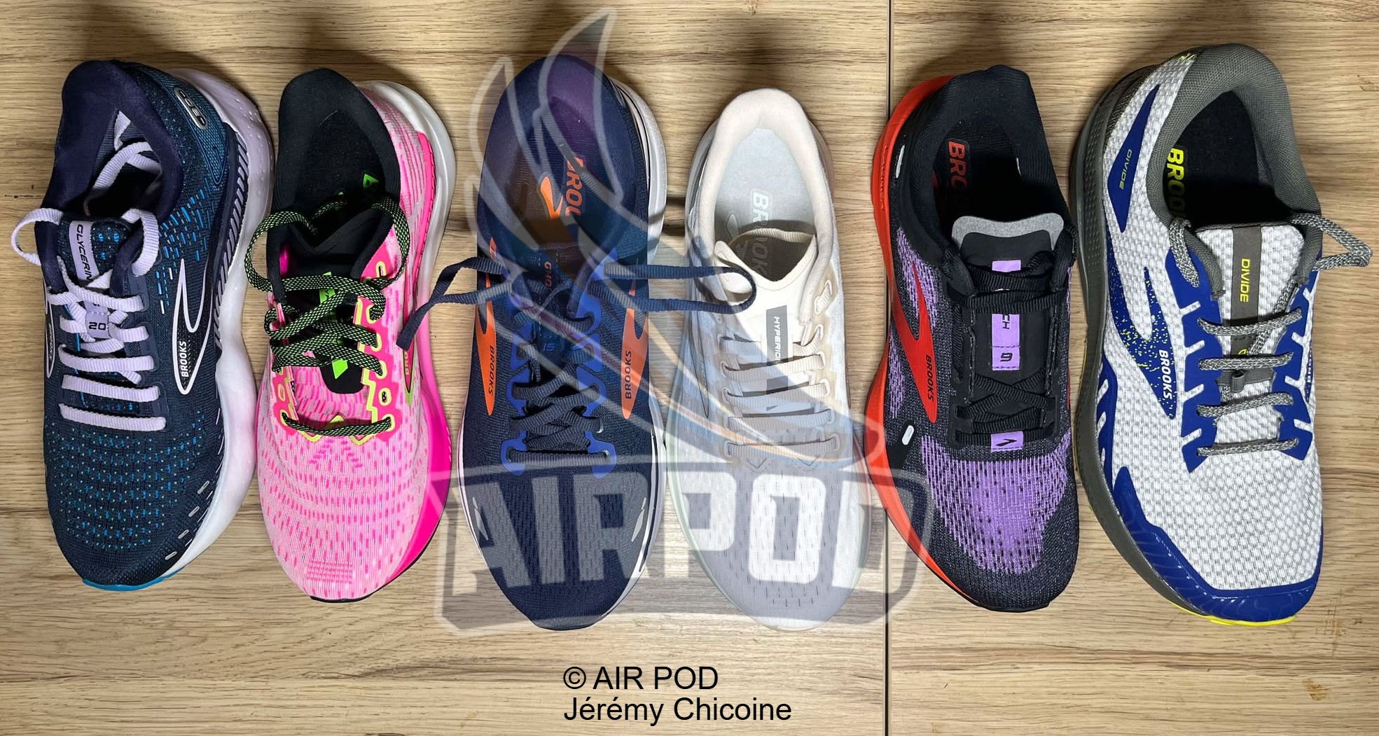 Le laçage des chaussures de sports